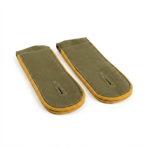 Épaulettes personnalisées jaune doré à bordure, pour uniforme de cérémonie, au meilleur prix - Product Image 3