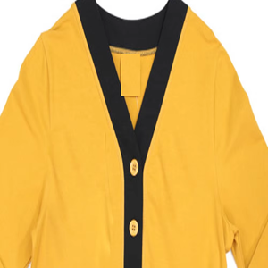 Long Sleeve Unisex Winter Knitted <b>Cardigan</b> Sweater V-neck Embroidery Single Button Closure Quick Dry Breathable Anti-Pilling - Product Image 2