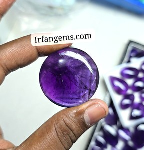 Ametista Africana 100% Natural de Alta Calidad, Cabujón, Precio al por Mayor, Lote de Piedras de Amatista Africana para Joyería - Product Image 3