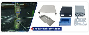 Fabricants de tôles métalliques, service de pliage d'aluminium anodisé, découpe laser, fabrication de tôles en titane et en acier inoxydable - Product Image 5