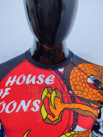 Camiseta de Compresión Sublimada Anti-UV Personalizada para MMA BJJ, Fabricante OEM, Mangas Largas