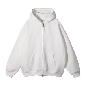 Sudadera con capucha personalizada para hombre, de algodón 100% grueso, forro polar lavado, estampado, estilo urbano, corte regular para talla M - Product Image 2