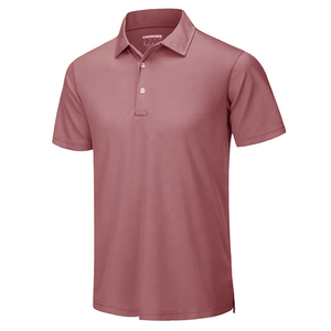 เสื้อโปโลชายแขนสั้นผ้าฝ้าย 100% ไซส์ใหญ่ สีพื้น ผ้าเนื้อนุ่มสบาย เสื้อโปโลชายคุณภาพพรีเมียม เสื้อผ้าผู้ชาย - Product Image 1