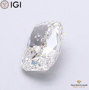 เพชร VS2 ความสะอาดระดับ F สี พร้อมใบรับรอง IGI รูปทรงคุชชั่น 2.50 กะรัต เพชร CVD ที่เพาะเลี้ยงในห้องปฏิบัติการ สำหรับแหวนออกแบบตามสั่ง - Product Image 4