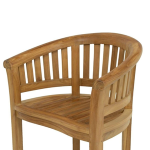 Sillón de Madera de Teca de Estilo Minimalista para Jardín y Decoración del Hogar - Product Image 5