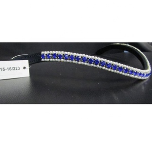 Horse Brow Band Cuir indien pur. - Product Image 2