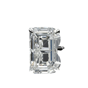 Joya Personalizada con Letra B, Diamante Cultivado en Laboratorio de 1 Quilate, DEF VVS VS1 HPHT CVD, Diamante Suelto Certificado, Venta al por Mayor - Product Image 1
