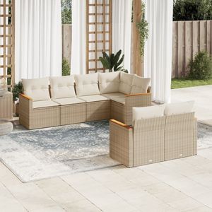 Set Divano da Giardino Beige - Product Image 1