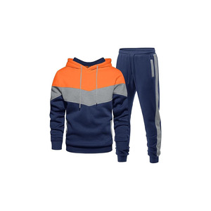 Ensemble de survêtement pour homme, 2 pièces, sweat-shirt à capuche décontracté et pantalon de jogging, tenue de sport - Product Image 5