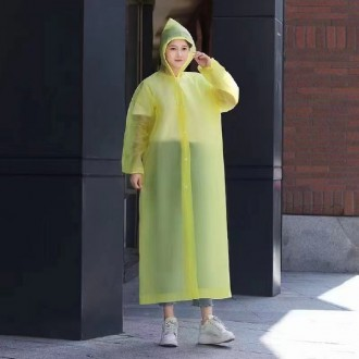 Steamed EVA Coat-Type Portable Raincoat