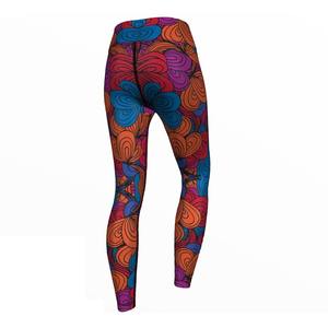 Eco-friendly Sublimation Print Push up High Waist Women's Leggings Full Length 4 Way Stretch Eco-Friendly Yoga Pants for Fitness - Product Image 4