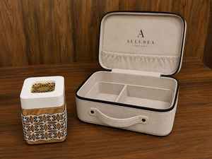 Quemador de Incienso Artesanal de Madera Natural, Ecológico, Hecho a Mano, con Bolsa de Transporte, Portátil, para Aromaterapia, para el Hogar - Product Image 3