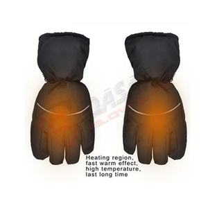 Gants chauffants électriques USB pour hommes et femmes Hiver Ski Snowboard Isolé Cuir Coton Polyester Chaud Outdoor Gear - Product Image 6