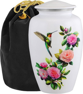 Urnas Funerarias Decorativas de Latón para Cenizas de Adultos, Urnas Hechas a Mano para Hombre y Mujer, Urnas Decorativas, Urnas Funerarias - Product Image 1