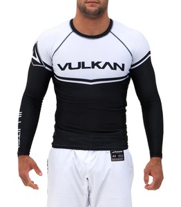 Haut de compression en Spandex/Nylon pour hommes, idéal pour la natation, le surf et le MMA, T-shirt anti-UV écologique 280g, short de haute qualité - Product Image 2