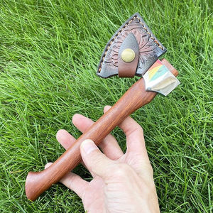 Hachas Pequeñas de Diseño Equilibrado, Hachas Pequeñas de Construcción Duradera, Hachas Pequeñas para Partir Leña para Acampar, Hacha Compacta Multiusos - Product Image 5