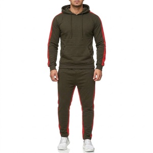 Conjunto Deportivo de Moda Personalizable, Transpirable y Ligero para Hombre, Estilo Nuevo, Sudadera con Capucha y Pantalones, Manga Larga, 100% Algodón, Unisex, Casual, Urbano - Product Image 3