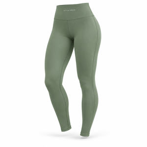 Leggings de sport pour femmes, taille mi-haute, en Spandex/Nylon uni, sans couture, pour le fitness et le yoga, effet push-up, vente en gros - Product Image 2
