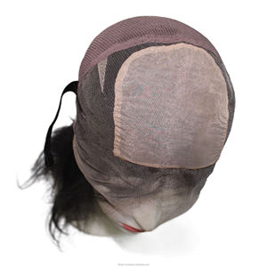 Perruque en dentelle complète à base de soie douce, cheveux vietnamiens, perruques en cheveux humains vietnamiens de haute qualité à base de soie pour femmes noires - Product Image 4