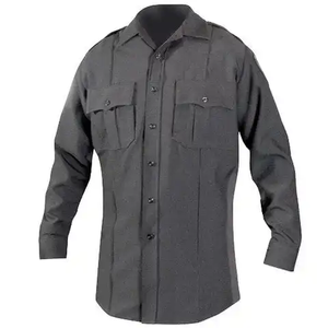 Chemise de travail personnalisée 100% coton légère, réfléchissante, à manches longues, résistante aux flammes, à boutons - Product Image 6