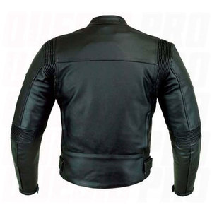 Men's Motorbike Genuine Leather <b>Jacket</b> Windproof Breathable <b>Motorcycle</b> Riding Coat Premium Cowhide Leather Biker <b>Jackets</b> - Product Image 5