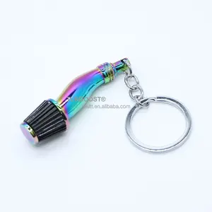 Turbo Filter Keychain Creative Multicolor Turbine Turbocharger Filter Keychains Keyring