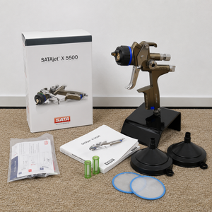Sa-n-ta- Jet X 5500 RP Diesel Turbo Automatic Left Steering R16 Fabric Seats Dark Interior Euro VI Nozzle <b>Paint</b> <b>Spray</b> - Product Image 6
