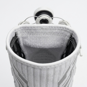Genouillère de protection professionnelle réglable avec stabilisateurs à ressort, coussinet respirant en tricot de compression en polyester, fixation à crochet de haute qualité - Product Image 5