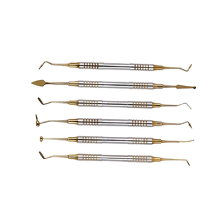 Herramienta de Relleno de Resina Compuesta Dental, 6 Piezas, Instrumento de Restauración Estética, Herramienta Dental Profesional para Reparación de Relleno de Resina - Product Image 6