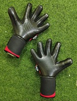Gants de gardien de but professionnels unisexes pour le football en plein air, coupe-vent, imperméables, respirants, protection complète des doigts, latex 4 mm, fermeture à lacets