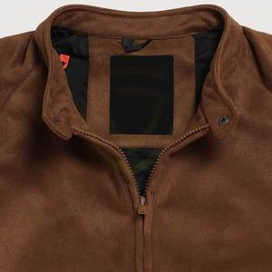 Custom Men's <b>Suede</b> leather <b>Jacket</b> Factory Made in Pakistan Fashionable High Street Style Winter <b>Suede</b> leather <b>Jacket</b> - Product Image 6