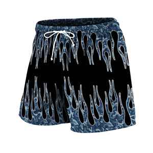 กางเกงขาสั้นพิมพ์ลายคุณภาพเยี่ยมสำหรับผู้ชายรุ่นใหม่ เหมาะสำหรับวิ่ง ฟิตเนส ออกกำลังกาย วิ่งจ๊อกกิ้ง เทรนนิ่ง และเล่นกีฬาในฤดูร้อน - Product Image 2