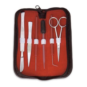 Kit de Disección de Precisión DR Instruments - Kit de Biología de 24 Piezas - 9 Tubos de Succión Frazier, Instrumento Médico - Product Image 1