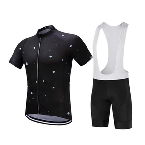Ensemble de maillot et short de cyclisme unisexe personnalisé, uniforme de cyclisme en gros, tenues de cyclisme à séchage rapide - Product Image 1