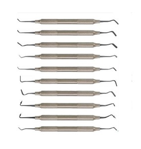 Escalador de Acero Inoxidable de la Mejor Calidad para Implantología Dental, Recubierto de Titanio Negro, Herramienta Manual para Extracción de Dientes - Product Image 2