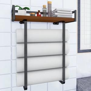 Les supports à serviettes très demandés offrent un support fiable pour plusieurs serviettes, et un cadre robuste garantit une durabilité par conditions humides. - Product Image 4