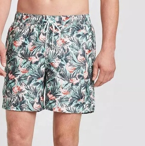 Élégant décontracté confortable 100% Polyester coton personnalisé Shorts de sport hommes fleur imprimer nouveau Design unisexe séchage rapide hommes court - Product Image 6