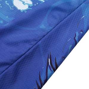 Vêtements de pêche performants OEM personnalisés, imperméables, UPF 50, en Spandex/Polyester, avec motif sublimé, Hoodie de pêche en jersey avec protection intégrée pour le visage - Product Image 5