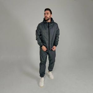 <b>Men's</b> Lightweight Windbreaker <b>Jacket</b> - Breathable and Waterproof with Hood for Outdoor Activities and Casual Wear - Product Image 2