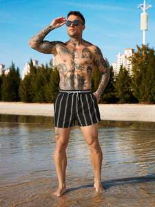 Pantalones Cortos de Playa con Estampado Personalizado, Pantalones Cortos de Playa de Verano al por Mayor, Pantalones Cortos de Secado Rápido para Hombre - Product Image 5