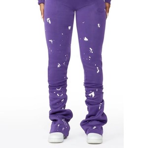 Ensemble de survêtements personnalisés pour femmes à manches longues, en tricot gaufré, au meilleur prix - Product Image 2