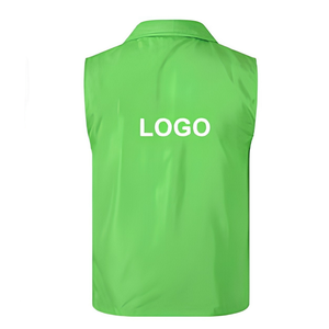 เสื้อกั๊กพนักงานสำหรับงานอีเว้นท์ ชุดยูนิฟอร์มพนักงาน ผ้าโพลีเอสเตอร์ 100% น้ำหนักเบา ระบายอากาศได้ดี มีกระเป๋าหลายช่อง พิมพ์ลายดิจิทัล สำหรับผู้ชายและผู้หญิง รับสั่งทำ - Product Image 2