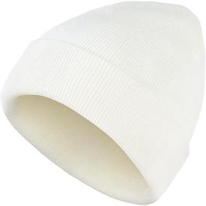 Autumn/<b>Winter</b> Men's and Women's Casual Solid Color Knitted Beanies Wholesale Warm <b>Hats</b> for Sports Use - Product Image 1