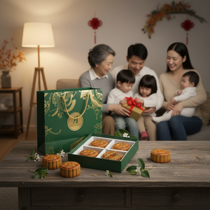 Custom Logo Printing Personalized <b>Box</b> Mid Autumn Festival Mooncake Packaging <b>Box</b> for Premium Gift and Festival Use - Product Image 4