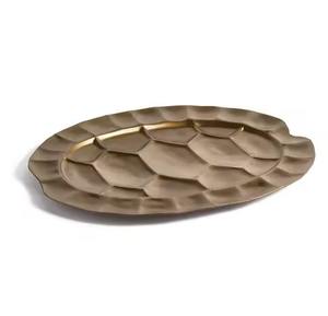 Plateau de service décoratif en acier inoxydable pour chocolats, bonbons et snacks – Vaisselle cadeau en métal - Product Image 6