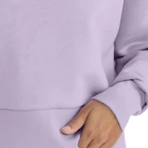 Sudadera extragrande de forro polar para mujer, cuello redondo, estilo casual, ropa de moda urbana, proveedor al por mayor - Product Image 6
