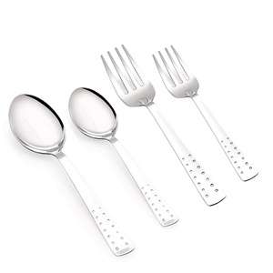 Juego de cubiertos navideños, vajilla de cena de calidad alimentaria, cubiertos decorativos de alta calidad, juego de cubiertos reutilizables personalizados - Product Image 1