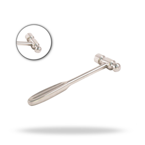 Marteau orthopédique Cloward à tête en forme de boule et de pignon, en acier inoxydable, pour la chirurgie osseuse - Product Image 1