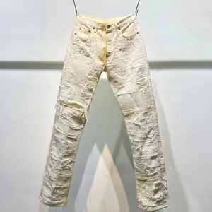 Jeans DiZNEW Dirty Jeans con efecto de salpicaduras de pintura para hombre - Product Image 1