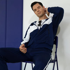 Colección de Invierno, Chándal Deportivo Ligero de Algodón para Hombre, Personalizado, con Forro Polar Técnico, Elástico en Cuatro Direcciones, Transpirable, con Bordado - Product Image 5